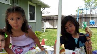 Ava and the cousins, Easter 2010
