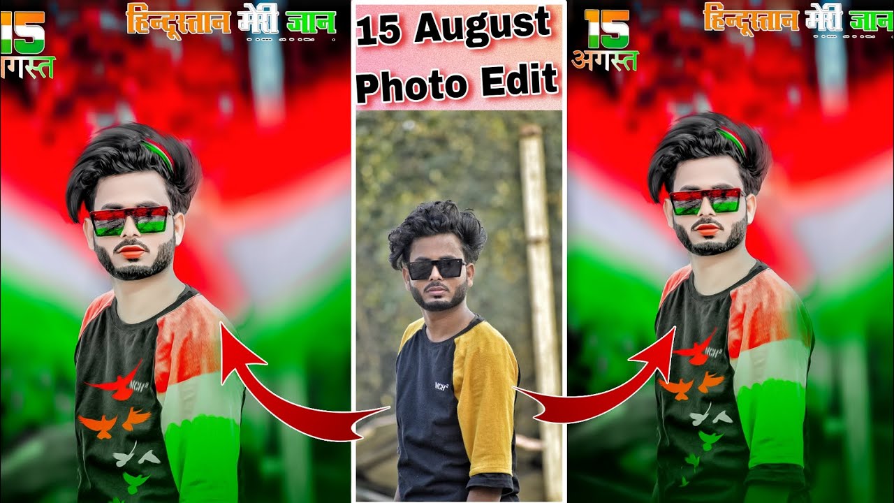 15 August Photo Editing Kaise kare Full Tutorial Hindi 2023 | Independence day Photo Editing PicsArt