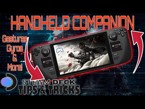 Steam Deck Windows Tips: Handheld Companion & PS Remote Play | Gestures, Gyros & More!