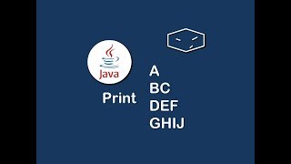 triangle alphabet v3a in java