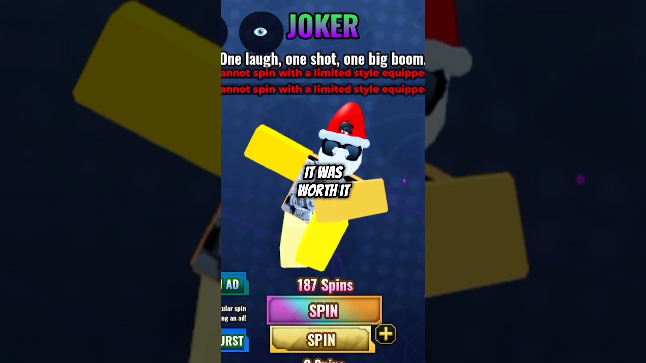 TRYING TO SPIN FOR THE NEW LIMITED JOKER STYLE IN BASKETBALL ZERO