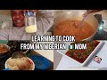 MY NIGERIAN MOM TEACHING ME TO COOK NORTHERN NIGERIAN FOOD| KYOLA WEEKLY| SARAH KYOLA