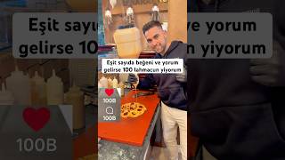100Bin Beğeni Ve 100Bin Yorum Gelirse Amacım 100 Lahmacunu Ihtiyaç Sahiplerine Dağıtmak🥰