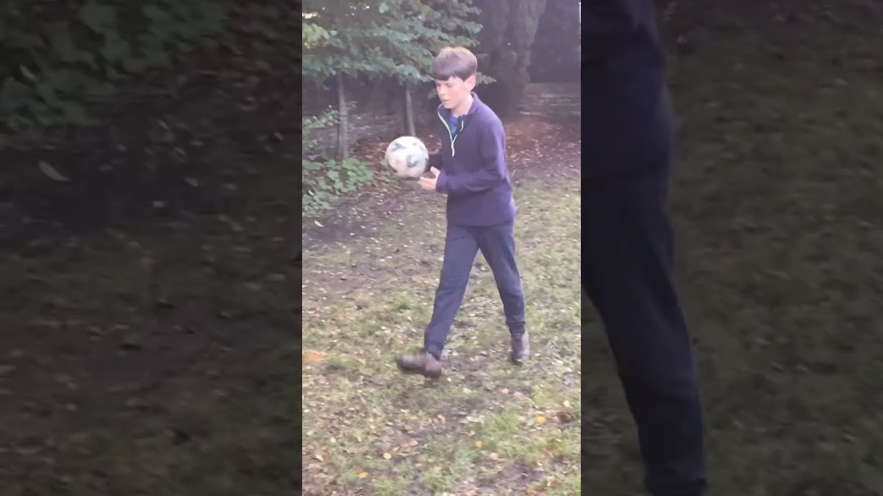 Football in the garden again