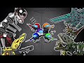 Scp vs mecha dinosaurs all episode l among us animation