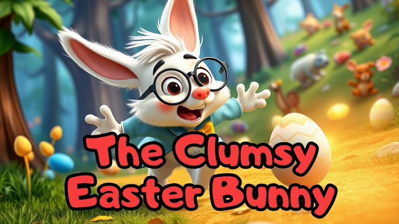 Tobias, the Clumsy Easter Bunny  🐰🥚 – A Fun and Educational Adventure​