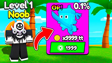 Starting Over as NOOB with NEW OP PET In Roblox Climb and Slide!