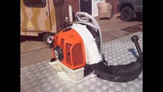 STHIL Petrol leaf blower back pack BR350 ebay VH01F5777