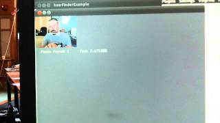 Haar finder face detection performance on Pandaboard at 160x120