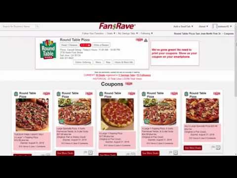 Promoting Print Flyers Coupons Online