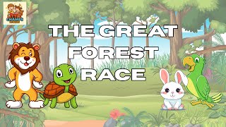 The Great Forest Race | Narration by me #storytime #animation #funforkids #trending #moralstories