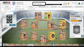 FIFA 14 Ultimate Team Web App - Day One screenshot 5