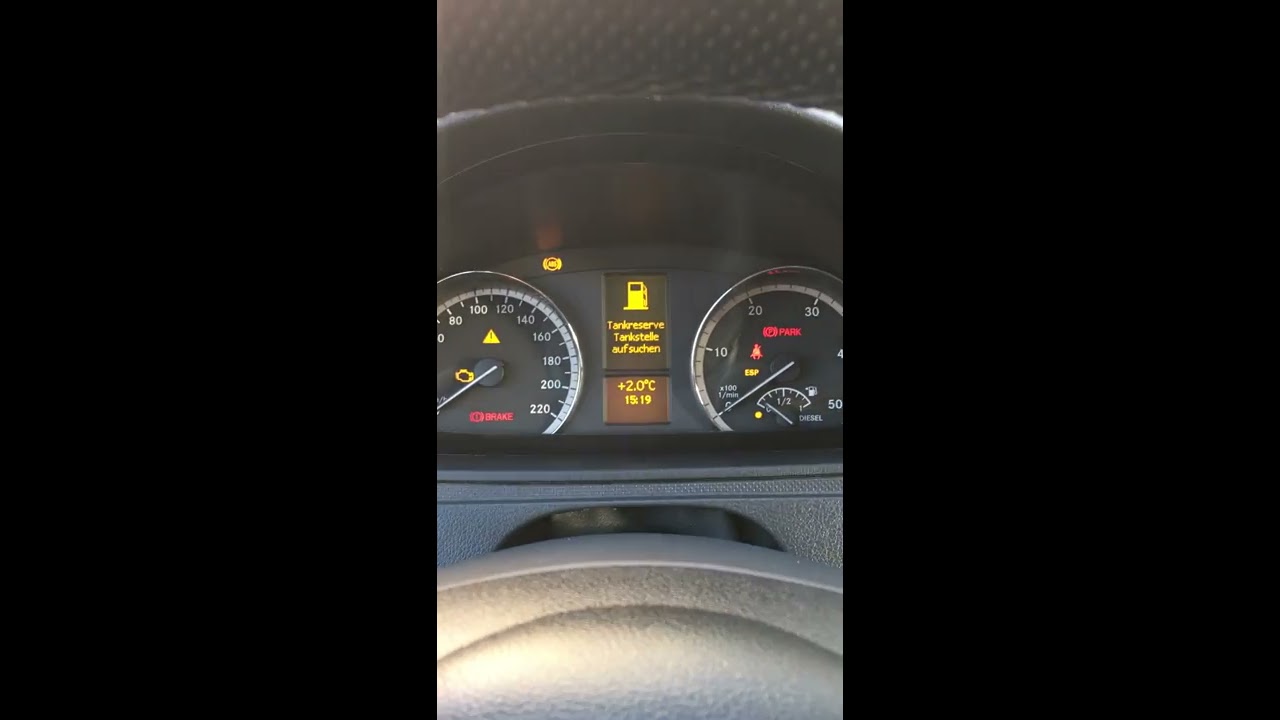 Turn off ESP and ABS Mercedes Vito/Viano 