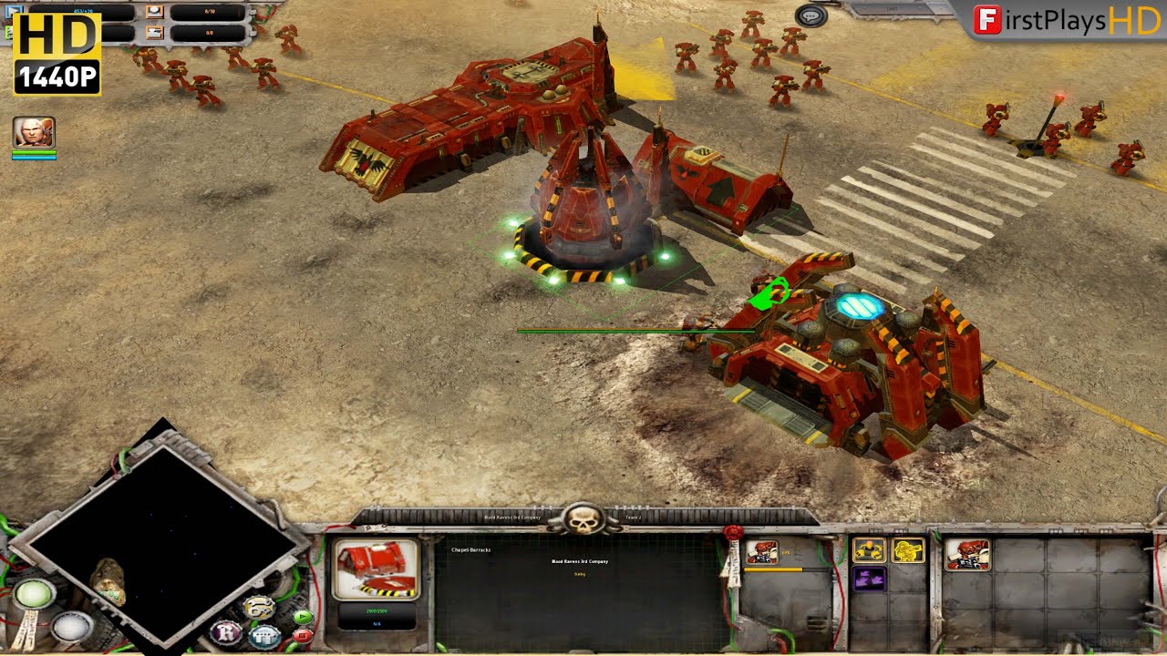 Warhammer 40 000 Dawn Of War 2004 Pc Gameplay 2k 1440p Win 10 Youtube