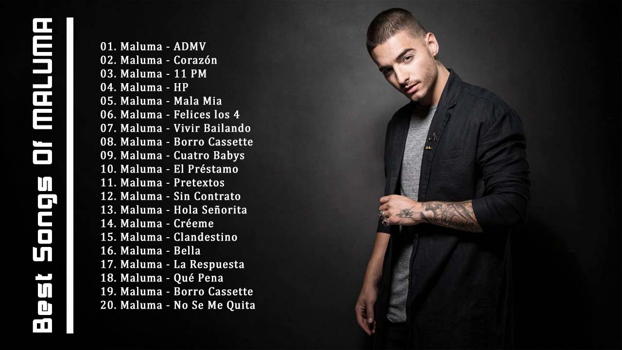 Maluma Greatest Hits 2021 Best Songs Maluma full Album 2021 YouTube