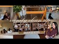 Vanity Clean Up | My First Video ✨☁️🤍