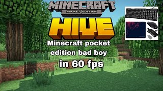 Minecraft pocket edition bad words in Hive server ll bed wars game play ll #minecraft #badword