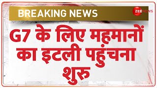 Breaking News: G7 के लिए महमानों का इटली पहुंचना शुरु | G7 Puglia Summit 2024 | PM Modi Italy Visit screenshot 4