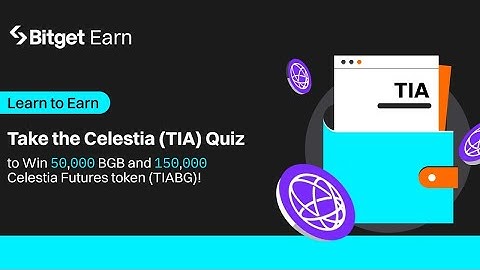 Celestia (TIA) Quiz || Bitget Quiz || Bitget Quiz Answer || Celestia TIA Quiz Answer #bitget #quiz