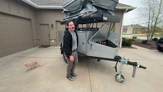 Custom Turtleback Expedition Trailer - 4 minute tear down demo