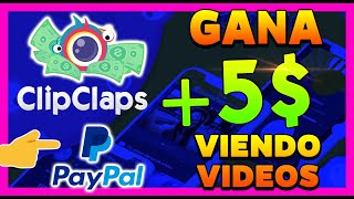 CLIPCLAPS COMO FUNCIONA  | Clip Clap Gana Dinero Viendo Videos ESTRATEGIA + TRUCOS (SI PAGA)