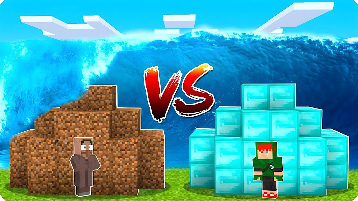 BASE DE RICO VS BASE DE POBRE PARA SOBREVIVER AO TSUNAMI NO MINECRAFT!!