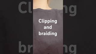 Clipping &amp; Braiding Your Hair ✨ soft personal attention ASMR