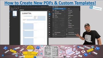 How to Create Custom PDF Templates in Bluebeam | Save Time with Reusable Templates! | BIM-VDC