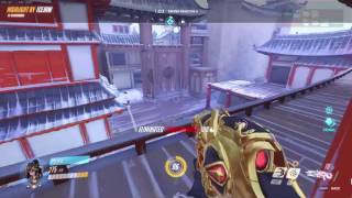 Hanamura sniper battle - icejaw Widowmaker