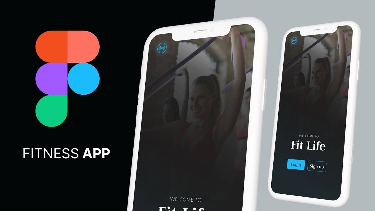 Figma Mobile App Design Tutorial - Fitness App from scratch - YouTube