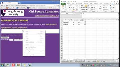 Chi-Square Goodness of fit calculator (Tutorial)
