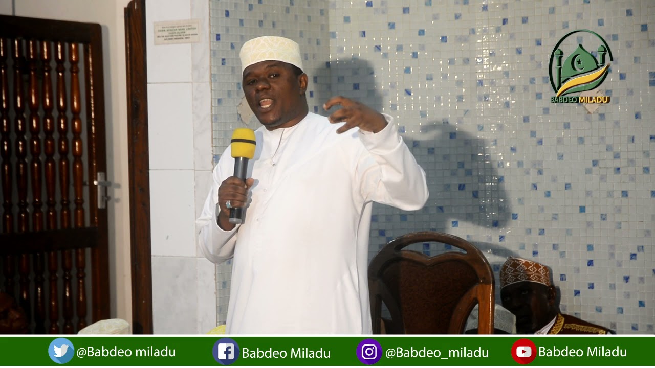 MTUME ALISAFISHWA MARA TATU | KUMSWALIA ALKHAMIS - SHEIKH HUSSEIN POCHO | MAULIDI MASJID MADINA 2021