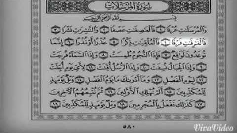 الشيخ سلمان العتيبي سورة المرسلات