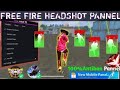 Free fire Headshot Hack || Panel for mobile FF 🔥 Free Fire panel || Meta Data file + Shop location