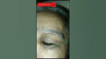 *DIFFICULT* Threading on old woman| Eyebrows threading tutorial #eyebrows #threading #shorts