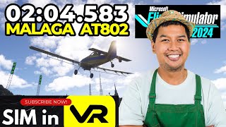 Air Tractor At-802 Smokes The Málaga Rally Race 1St Place Finish Msfs 2024 - Weekly Challenge