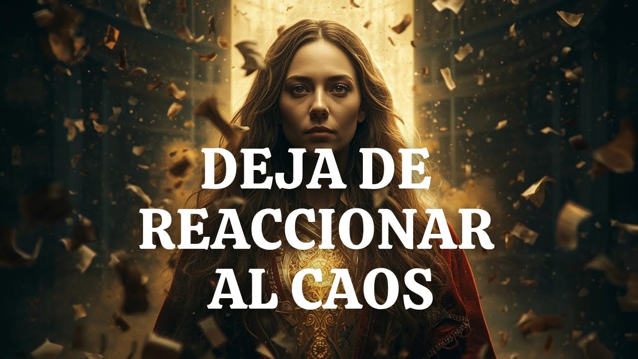 Deja de reaccionar al caos y Haz que todo se ordene.Meditación Guiada