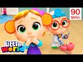 5 Little Monkeys Song | Kids Songs &amp; Nursery Rhymes by Little World