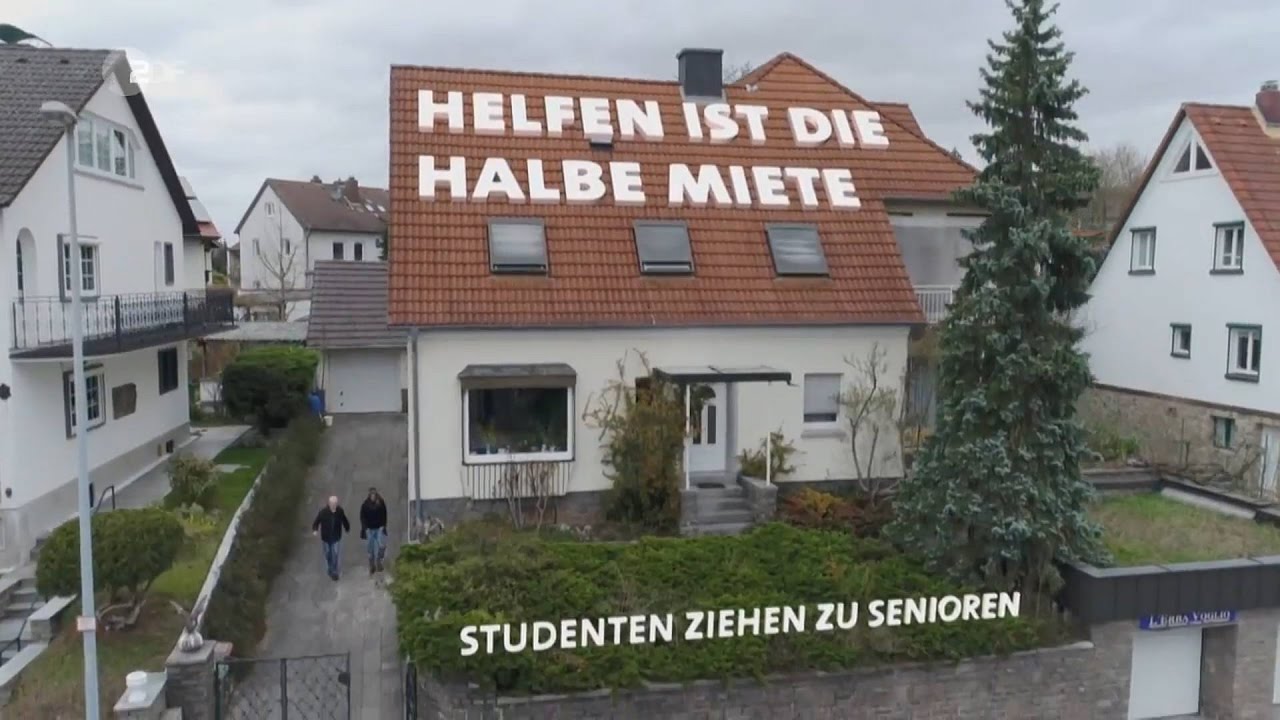 Helfen ist die halbe Miete - Wohnen für Hilfe - 37 Grad Doku