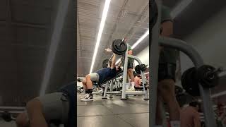 275 x 5 Paused Incline Bench Press