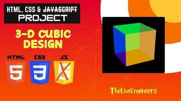 🌀 Rotating 3D Cube Animation Using Only CSS | CSS 3D Transform Tutorial | @1LiveEngineer