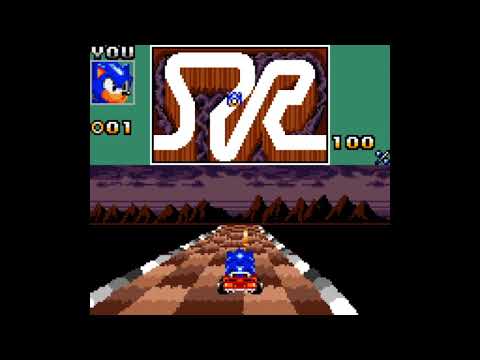 Sonic Drift 2 - Dark Valley 1: 1u002244u002298 (Speed Run) [Purple GP]