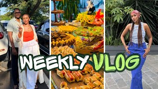 SPEND A WEEKEND WITH ME✨🇷🇼🥳  BRUNCH🍔🥙/AFTER WORK ROUTINE🥰❤️🧘🏽‍♀️/ SKINCARE ROUTINE🧴/NEW PUPPY& more screenshot 4