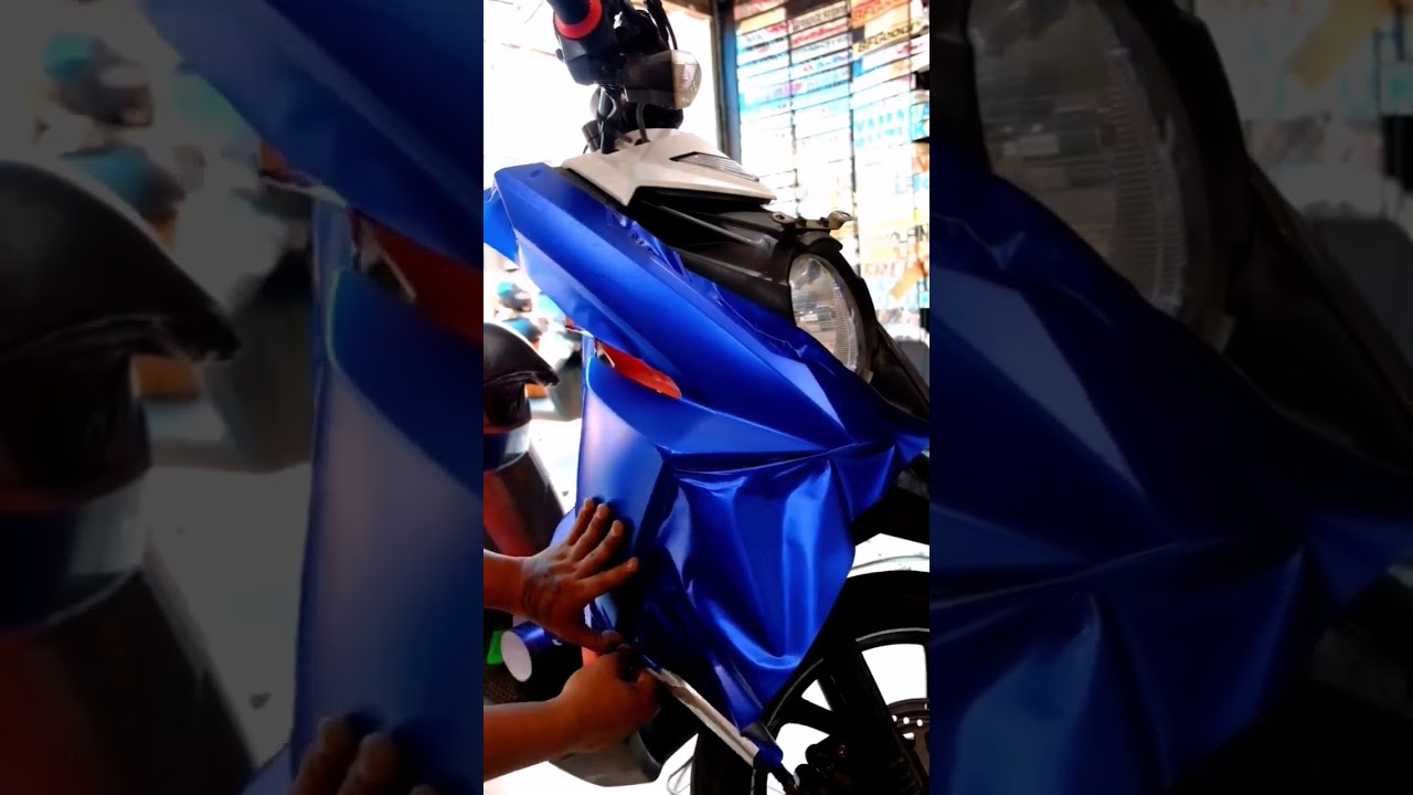 XRIDE blue metallic doff II 