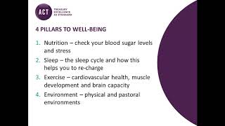 Mental well being and top tips for thinking in a resilient way