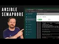 Complete ansible semaphore tutorial from installation to automation