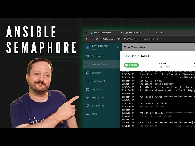 Complete Ansible Semaphore Tutorial: From Installation to Automation class=