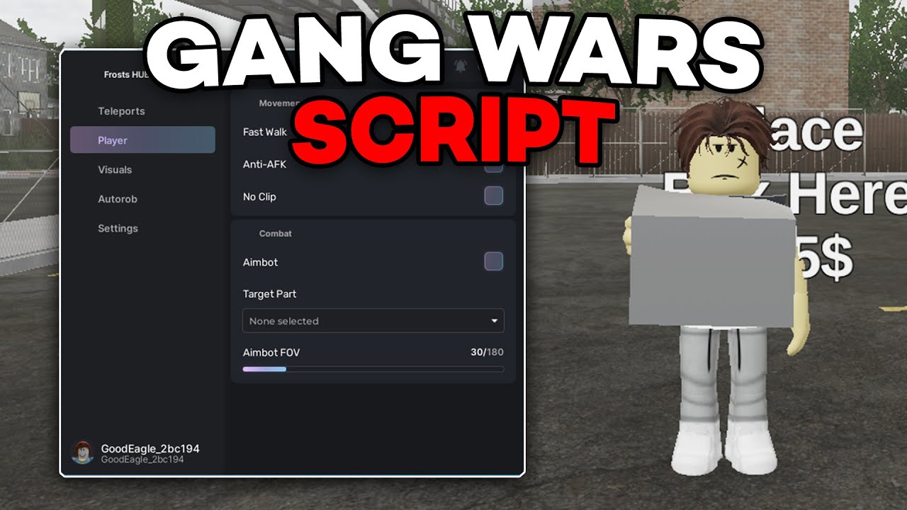 FREE Gang Wars Script Auto Money Farm Box Farm Infinite Money