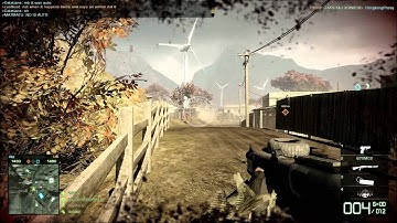 Battlefield: Bad Company 2 - Glitched/Bugged AT Mine Kill [HD]
