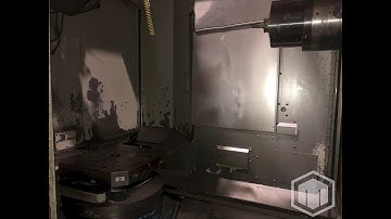 Makino A-61NX CNC Horizontal Machining Center, Fanuc Pro 5 Control, 28.7"/25.6"/31.5" Travels, 1100